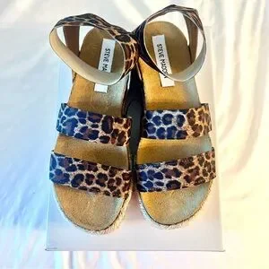Steve Madden Shoes Steve Madden Kimmie Leopard Platform New